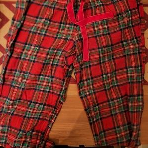 Holiday flannel pajama pants